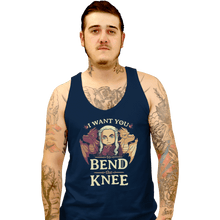 Load image into Gallery viewer, Shirts Tank Top, Unisex / Small / Navy Bend The Knee
