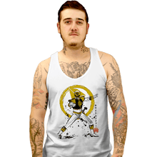 Load image into Gallery viewer, Daily_Deal_Shirts Tank Top, Unisex / Small / White White Ranger Sumi-e
