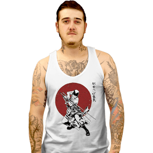 Shirts Tank Top, Unisex / Small / White Sword's Master