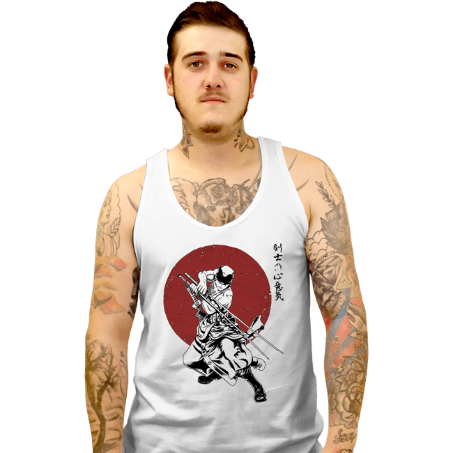 Shirts Tank Top, Unisex / Small / White Sword's Master