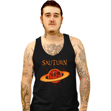 Load image into Gallery viewer, Daily_Deal_Shirts Tank Top, Unisex / Small / Black Sauturn
