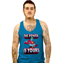 Load image into Gallery viewer, Shirts Tank Top, Unisex / Small / Sapphire The Power Is Yours
