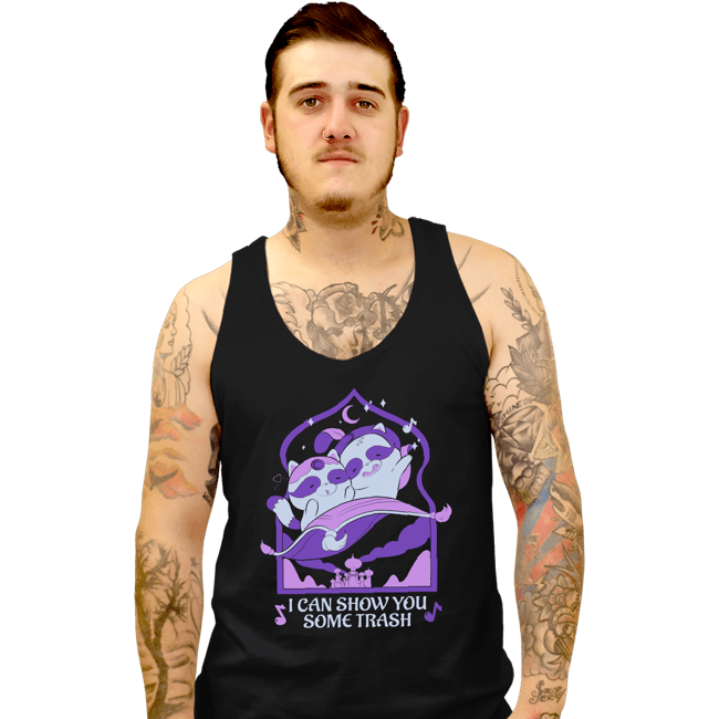 Daily_Deal_Shirts Tank Top, Unisex / Small / Black A Whole New Dump