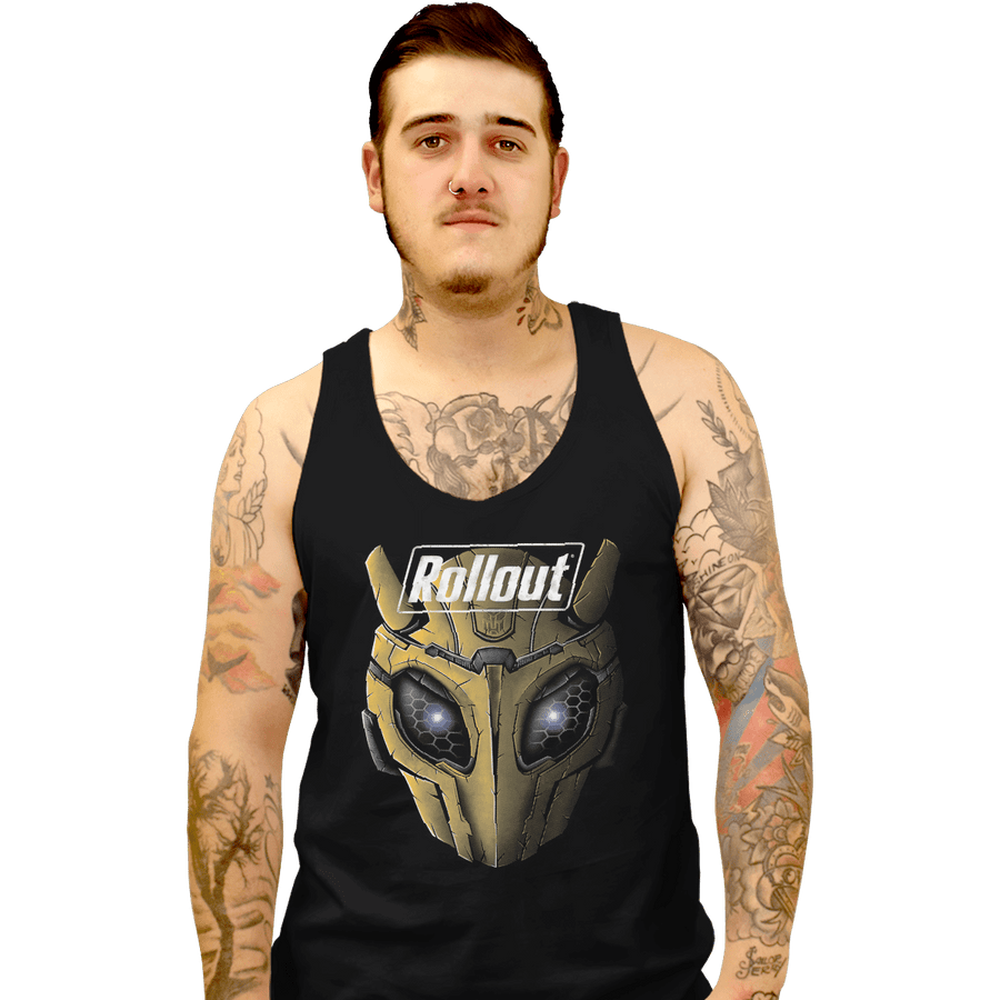 Shirts Tank Top, Unisex / Small / Black Rollout