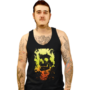 Shirts Tank Top, Unisex / Small / Black Riding Ghost