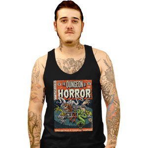 Shirts Tank Top, Unisex / Small / Black The Dungeon Of Horror