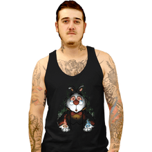 Load image into Gallery viewer, Daily_Deal_Shirts Tank Top, Unisex / Small / Black White Rabbit
