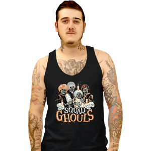 Secret_Shirts Tank Top, Unisex / Small / Black Squad Ghouls