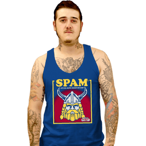 Daily_Deal_Shirts Tank Top, Unisex / Small / Royal Blue Spam