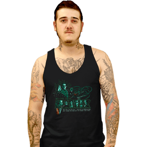 Daily_Deal_Shirts Tank Top, Unisex / Small / Black Welcome To The Matrix