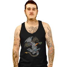Load image into Gallery viewer, Shirts Tank Top, Unisex / Small / Black Dungeons In Dragons

