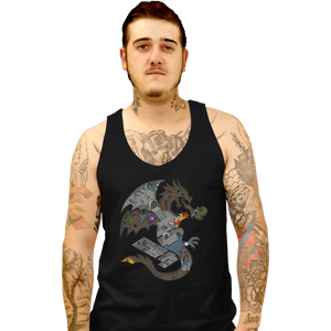 Shirts Tank Top, Unisex / Small / Black Dungeons In Dragons