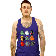 Load image into Gallery viewer, Secret_Shirts Tank Top, Unisex / Small / Violet Duck Halloween
