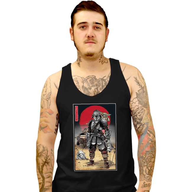 Secret_Shirts Tank Top, Unisex / Small / Black Lone Ronin And Cub.