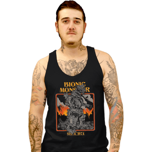 Shirts Tank Top, Unisex / Small / Black Bionic Monster Since 1974