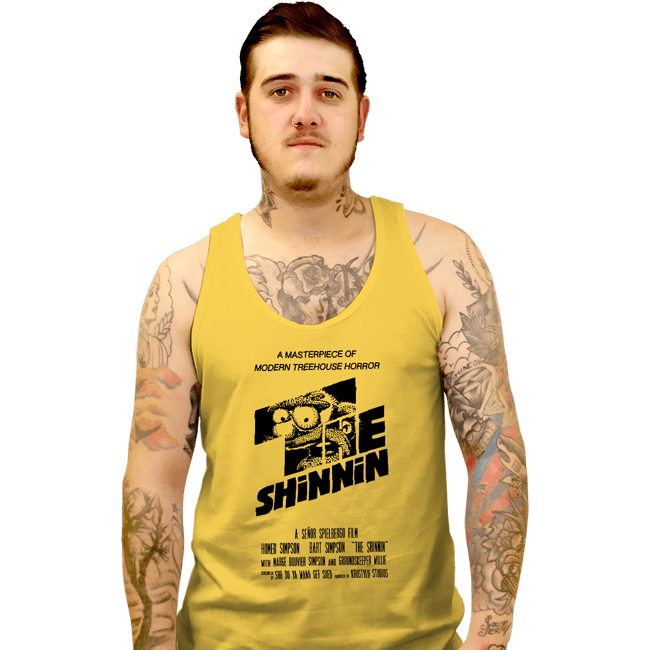 Secret_Shirts Tank Top, Unisex / Small / Gold Shinnin