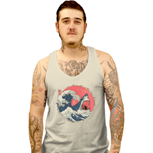 Daily_Deal_Shirts Tank Top, Unisex / Small / White The Great Shark