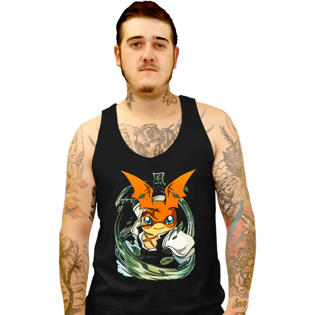 Daily_Deal_Shirts Tank Top, Unisex / Small / Black Hashira Wind