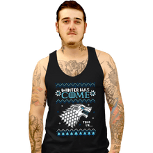 Load image into Gallery viewer, Secret_Shirts Tank Top, Unisex / Small / Black Ugly Winter
