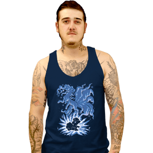 Shirts Tank Top, Unisex / Small / Navy The Ice Tailed Fox Within