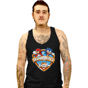 Daily_Deal_Shirts Tank Top, Unisex / Small / Black Segamaniacs