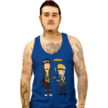 Load image into Gallery viewer, Daily_Deal_Shirts Tank Top, Unisex / Small / Royal Blue Most Metal Ever
