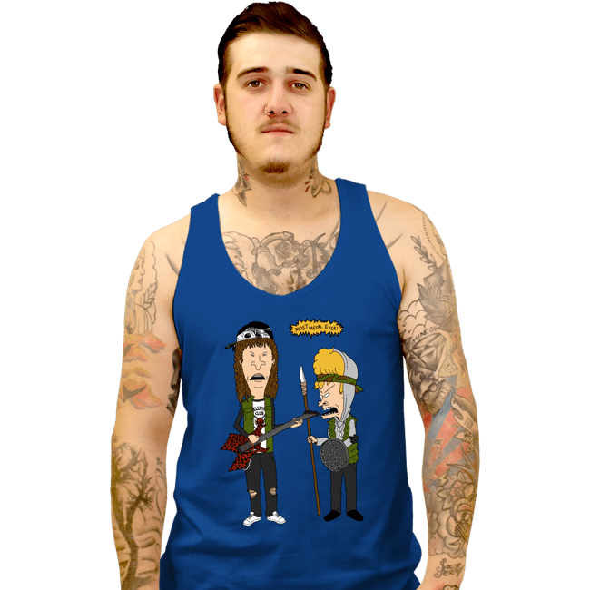 Daily_Deal_Shirts Tank Top, Unisex / Small / Royal Blue Most Metal Ever