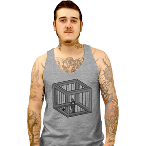 Shirts Tank Top, Unisex / Small / Sports Grey Escher's Jail