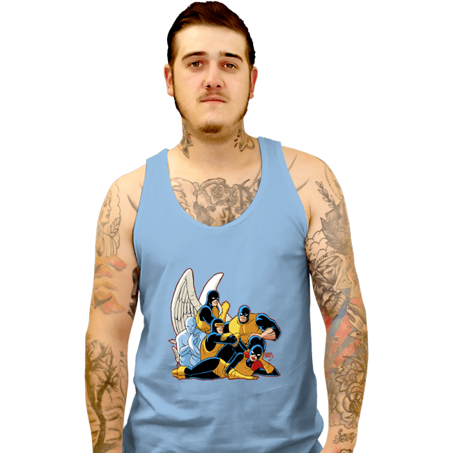 Daily_Deal_Shirts Tank Top, Unisex / Small / Powder Blue Mutant Original Five