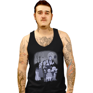 Shirts Tank Top, Unisex / Small / Black Family Portrait