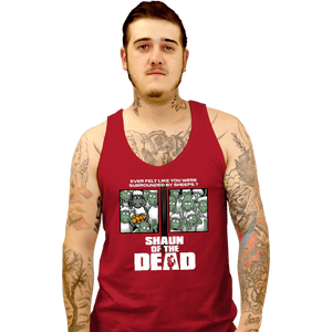 Shirts Tank Top, Unisex / Small / Red Sheep Of The Dead