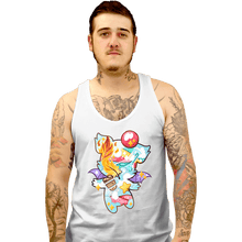 Load image into Gallery viewer, Shirts Tank Top, Unisex / Small / White Magical Silhouettes - Moogle
