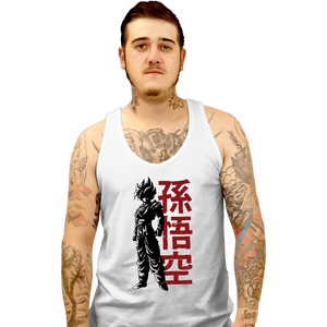 Shirts Tank Top, Unisex / Small / White The Super Saiyan