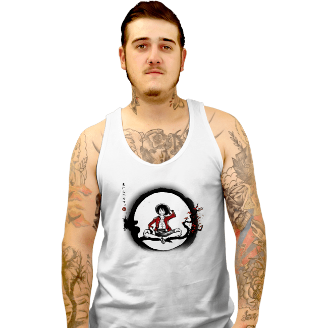 Shirts Tank Top, Unisex / Small / White The Straw Hat Pirate