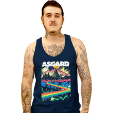 Load image into Gallery viewer, Shirts Tank Top, Unisex / Small / Navy Visit Asgard
