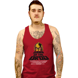 Shirts Tank Top, Unisex / Small / Red Dawn Of The Droid