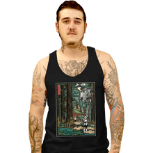 Load image into Gallery viewer, Daily_Deal_Shirts Tank Top, Unisex / Small / Black Galactic Empire In A Forest
