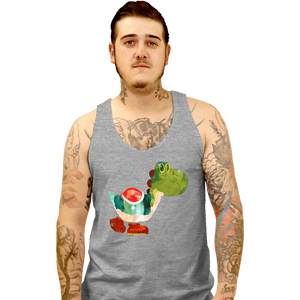 Shirts Tank Top, Unisex / Small / Sports Grey The Very Hungry Dinosaur