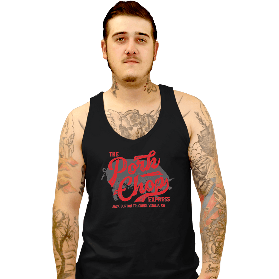 Shirts Tank Top, Unisex / Small / Black The Pork Chop Express