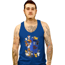 Load image into Gallery viewer, Secret_Shirts Tank Top, Unisex / Small / Royal Blue Dogs Who
