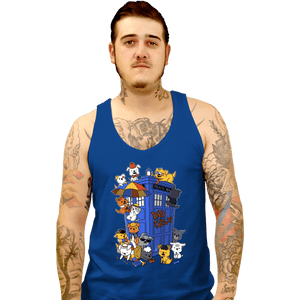 Secret_Shirts Tank Top, Unisex / Small / Royal Blue Dogs Who