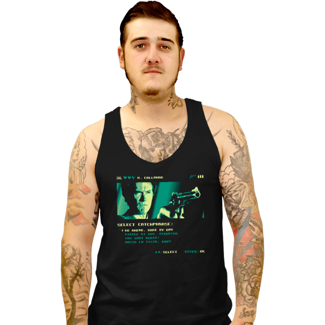 Shirts Tank Top, Unisex / Small / Black Make My Day