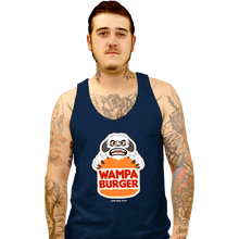 Load image into Gallery viewer, Daily_Deal_Shirts Tank Top, Unisex / Small / Navy Wampa Burger
