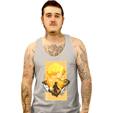 Load image into Gallery viewer, Shirts Tank Top, Unisex / Small / White Thunder Breathing
