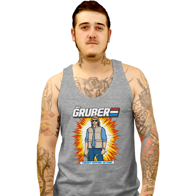Shirts Tank Top, Unisex / Small / Sports Grey MacGruber