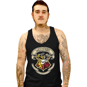 Shirts Tank Top, Unisex / Small / Black Westeros School