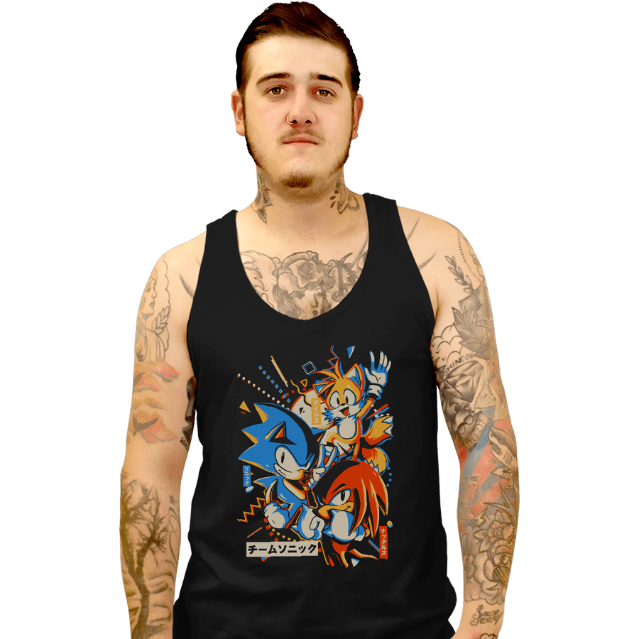 Shirts Tank Top, Unisex / Small / Black Team Mania