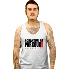 Load image into Gallery viewer, Shirts Tank Top, Unisex / Small / White Parkour Team
