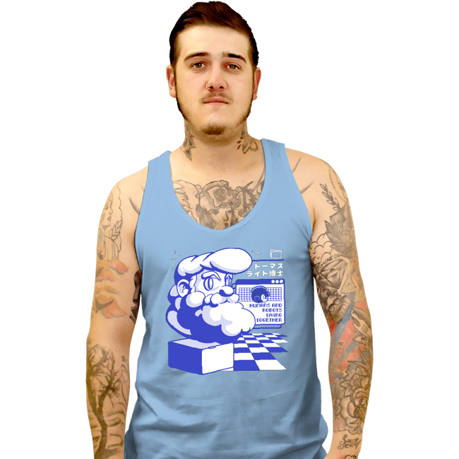 Shirts Tank Top, Unisex / Small / Powder Blue Doctor Light