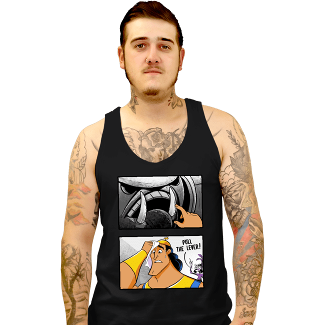Daily_Deal_Shirts Tank Top, Unisex / Small / Black Pull The Lever